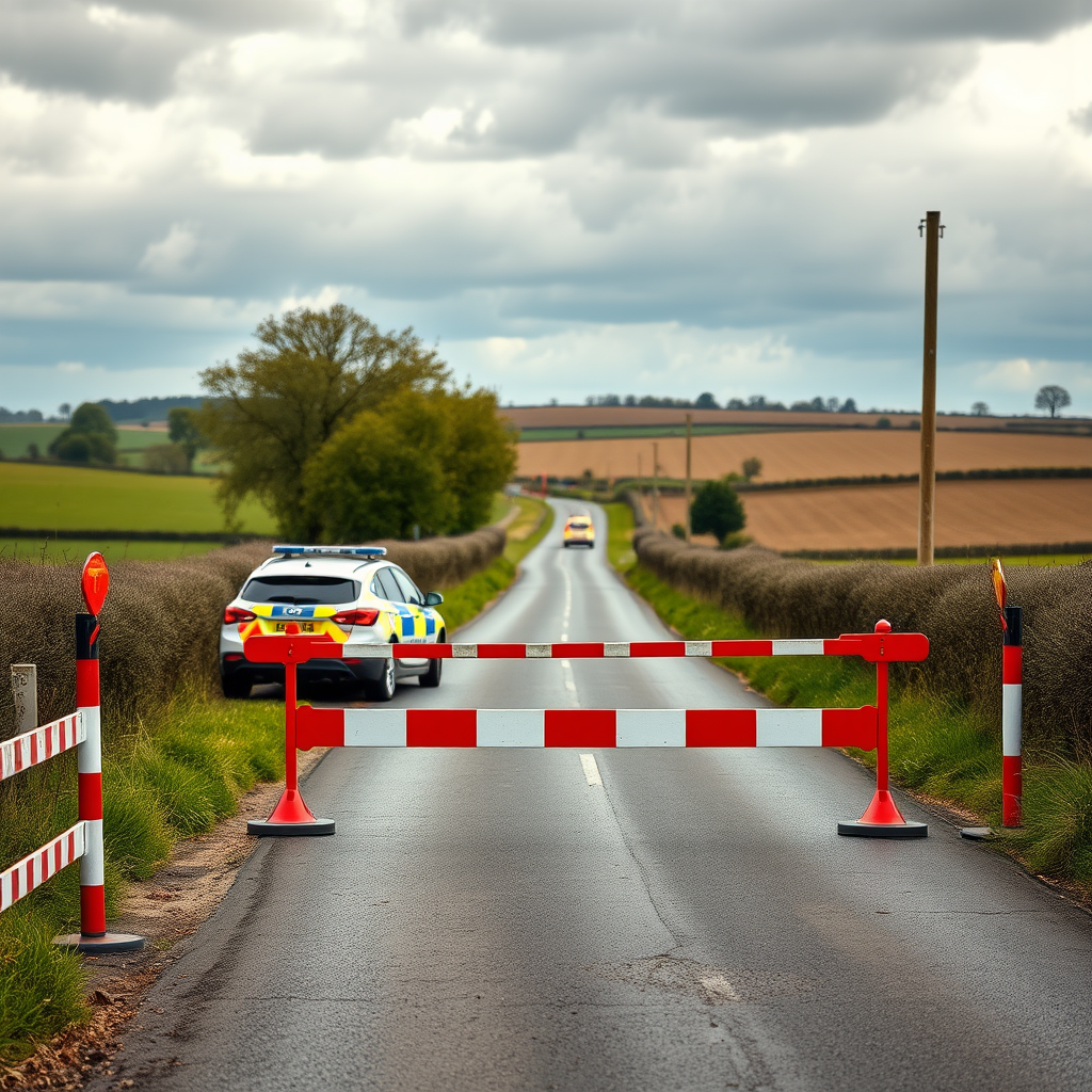 Live Shell Uncovered in Rural Countryside
